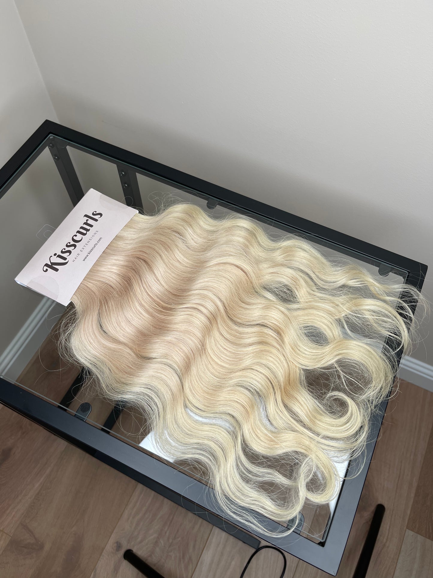Doczepiane włosy naturalne kręcone 44 cm 101g