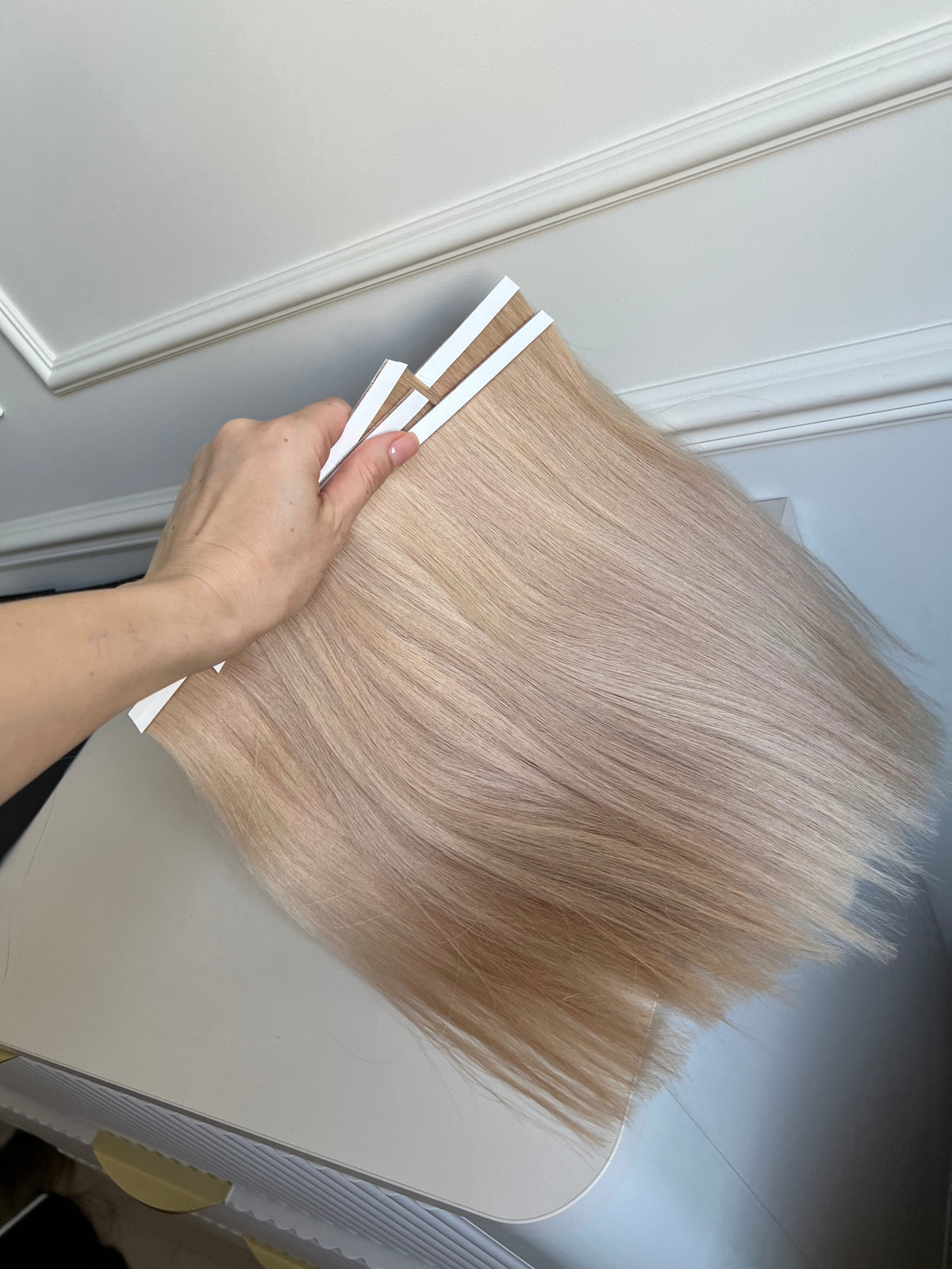 Włosy naturalne doczepiane słowiańskie 85 g 30 cm Bio taśmy