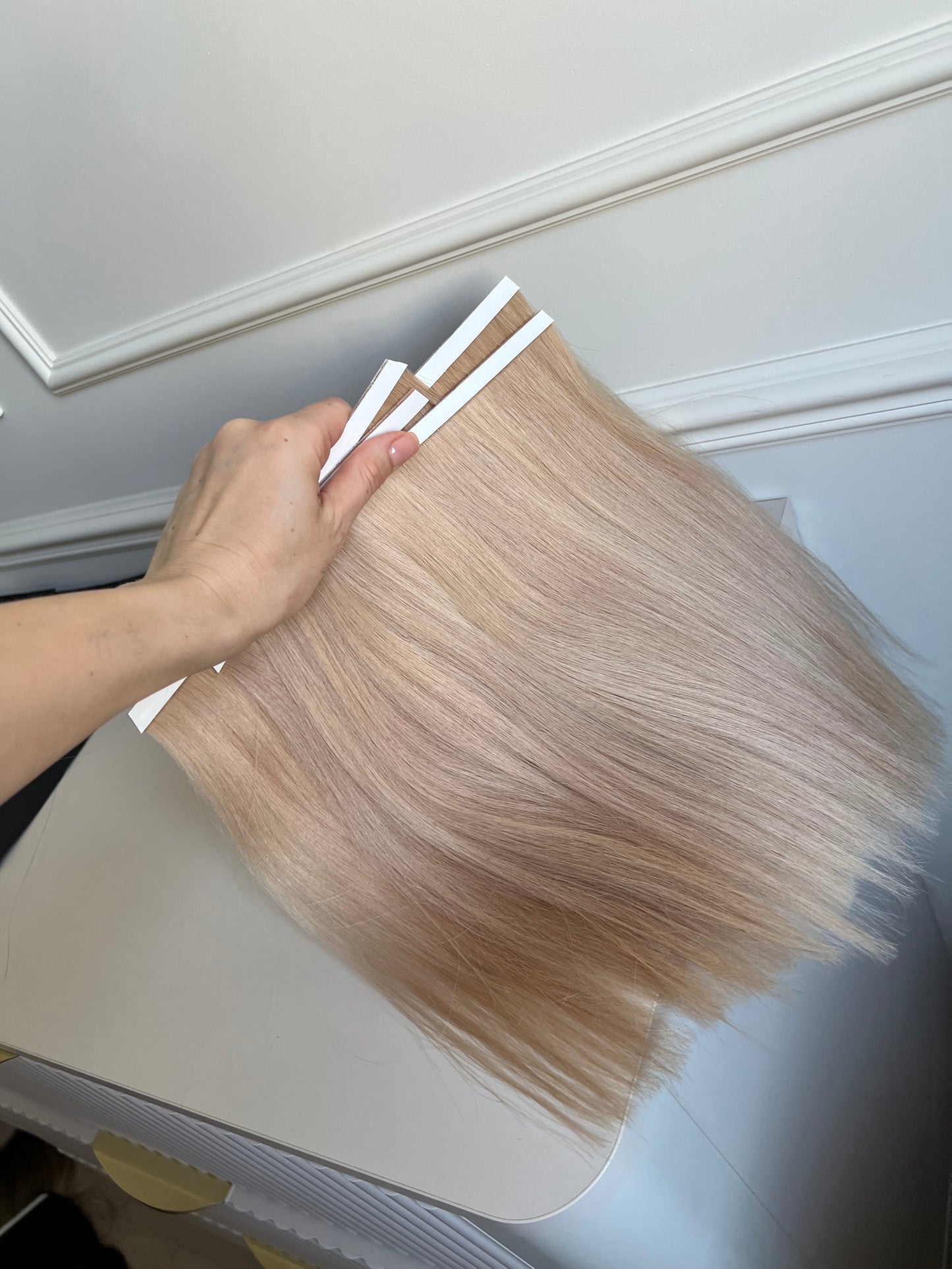 Włosy naturalne doczepiane słowiańskie 85 g 30 cm Bio taśmy