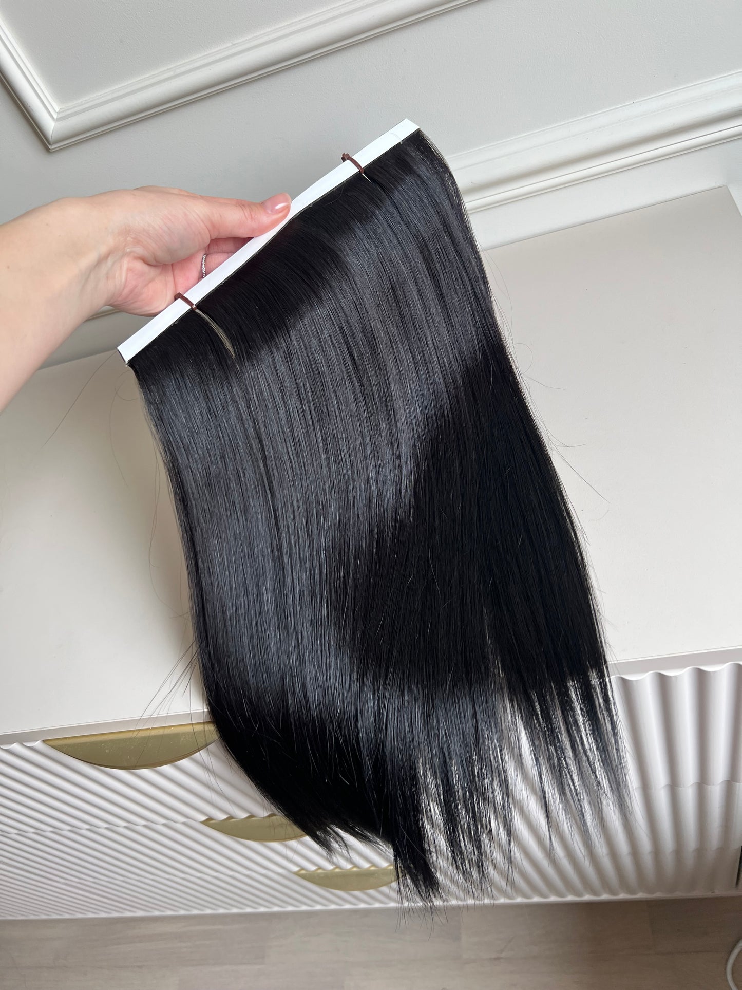 Włosy doczepiane słowiańskie Bio taśmy 47 cm 80 g