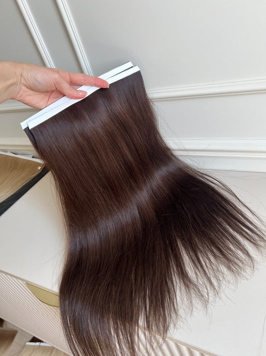 Włosy doczepiane słowiańskie Bio taśmy 56cm 115g