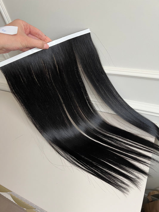 Włosy naturalne Bio taśma jedna sztuka 50 g 59 cm kategoria lux