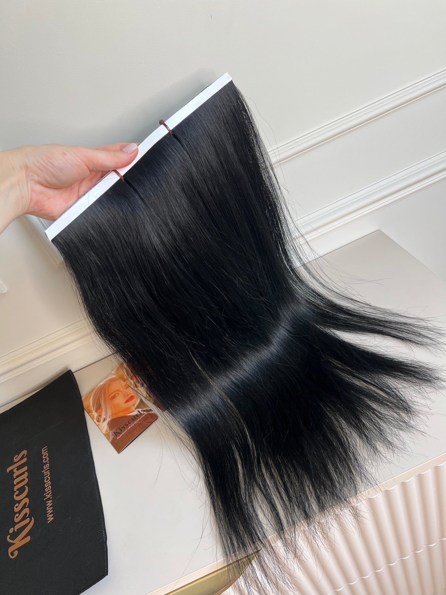 Włosy naturalne słowiańskie doczepiane 100g 53cm