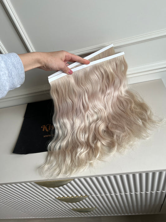 Włosy doczepiane słowiańskie 40 cm 104 g