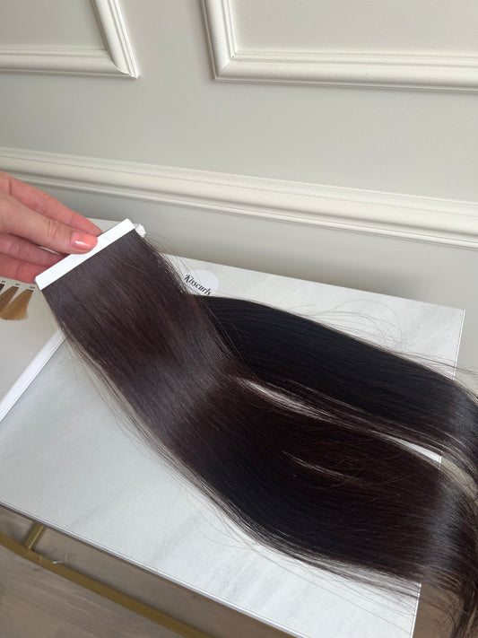 Bio Taśmy do zagęszczania włosów w okolicy skroni 2szt 30g 50cm