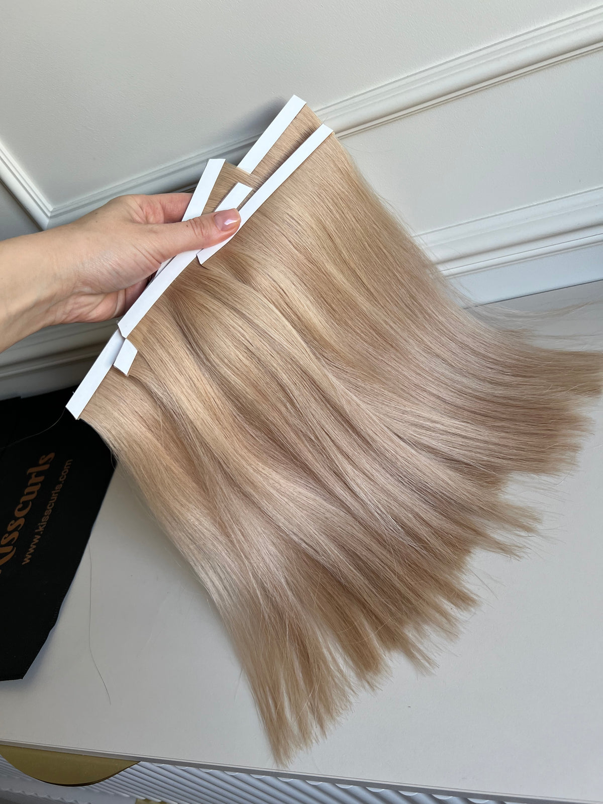Włosy naturalne doczepiane słowiańskie 85 g 30 cm Bio taśmy