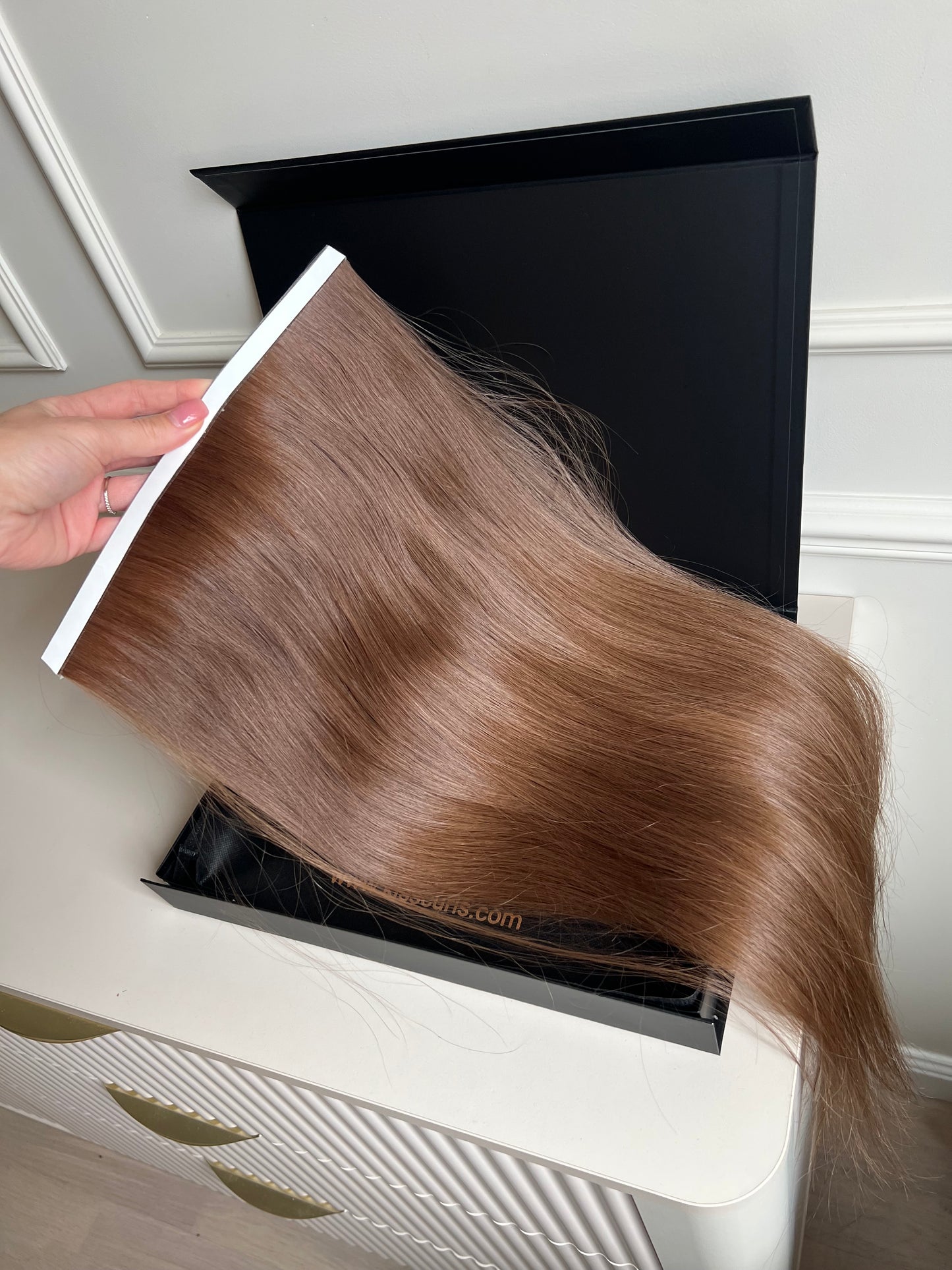 Włosy doczepiane słowiańskie 63 cm 76 g Bio taśma