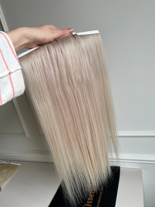 Włosy naturalne słowiańskie doczepiane Bio taśmy 53 cm 73 g