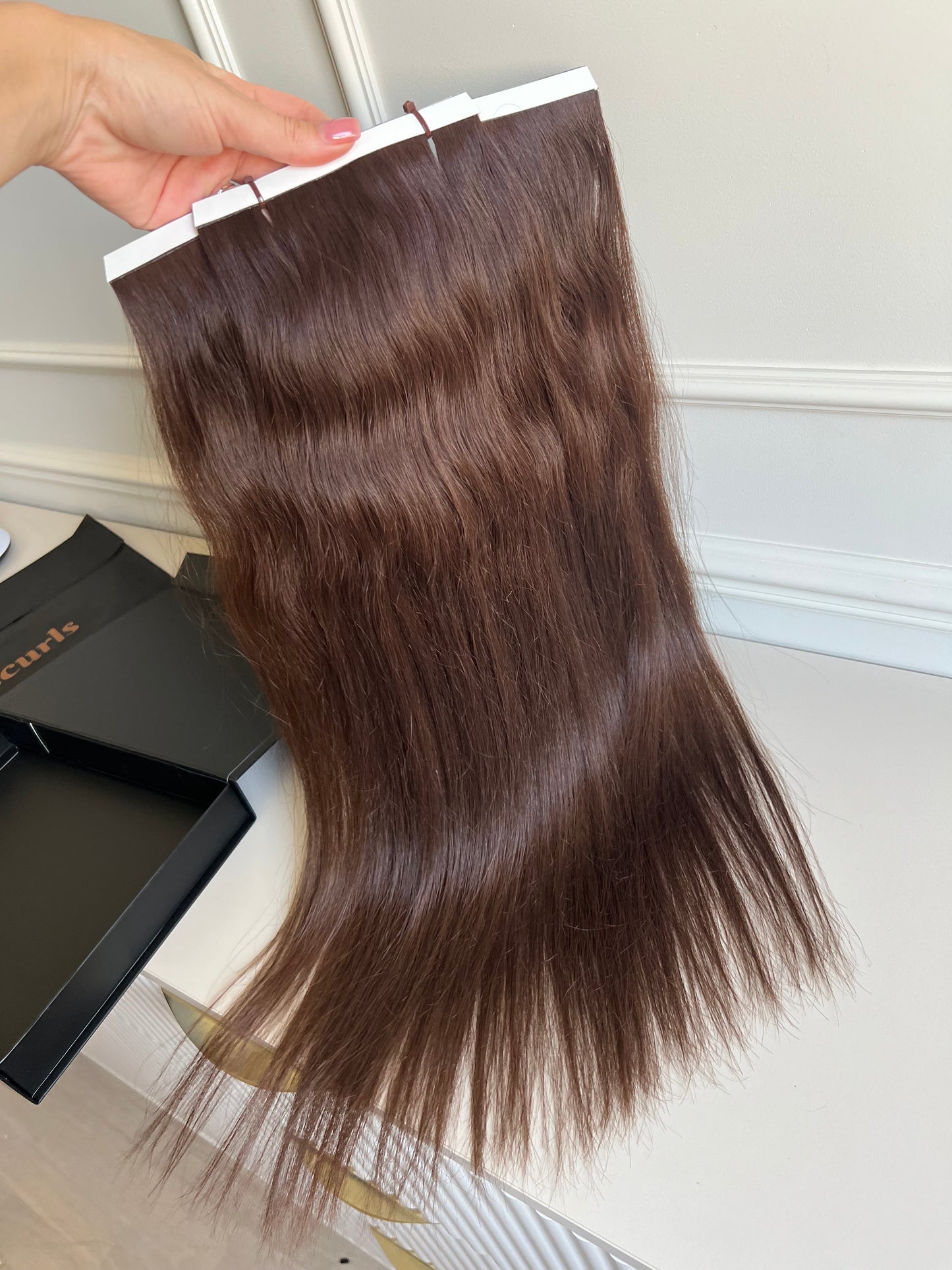 Włosy doczepiane słowiańskie 115 g 59 cm Bio taśmy