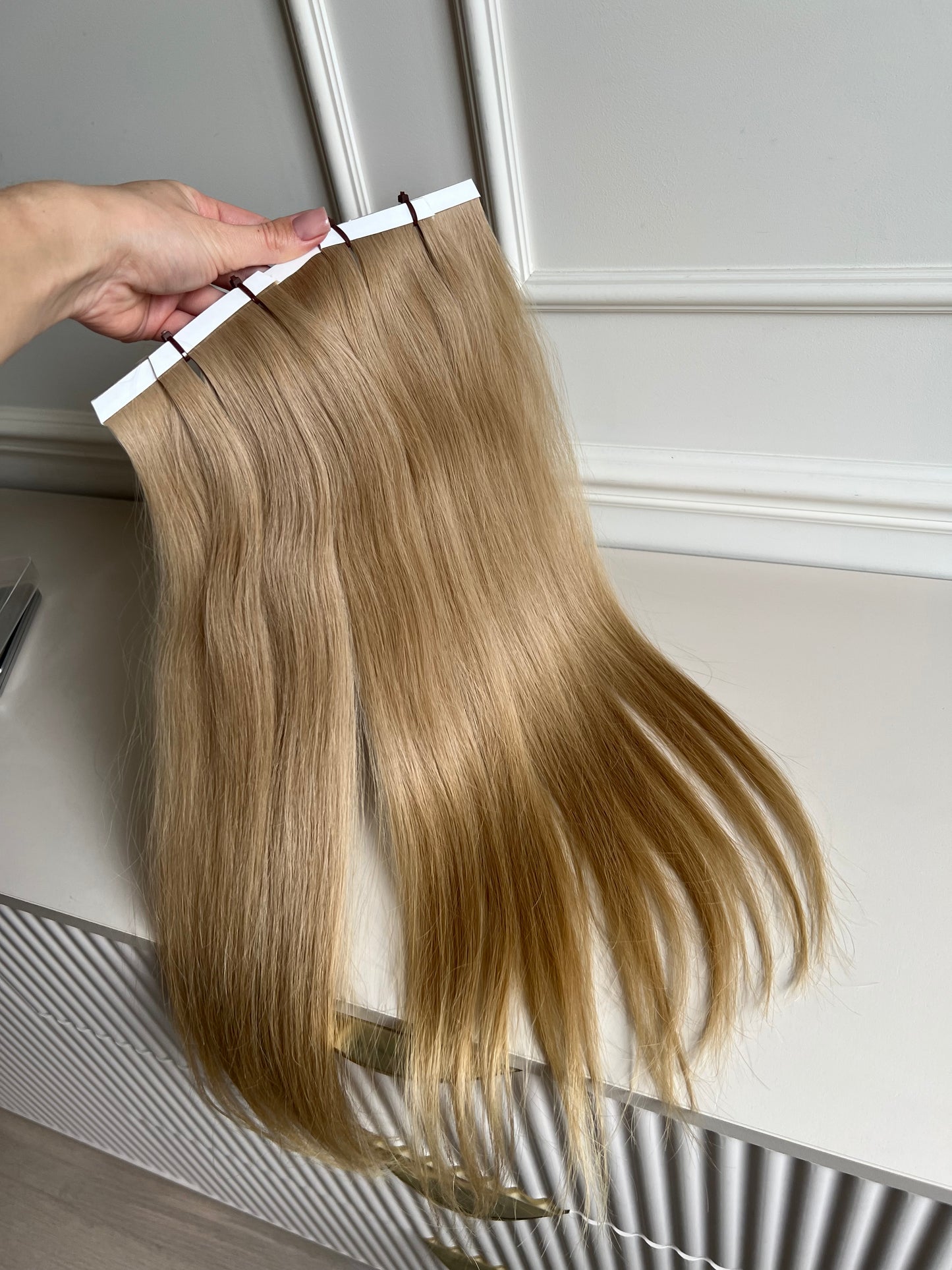 Włosy doczepiane naturalne słowiańskie 83 g 56 cm biotaśmy