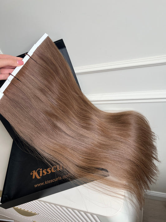 Włosy doczepiane słowiańskie 155 g 63 cm Bio taśmy