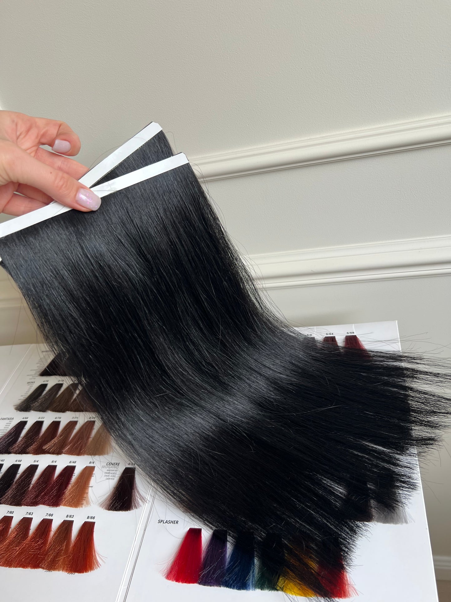 Bio Long Tape Wefts Slavic Hair on 2 Tapes 47g 40cm