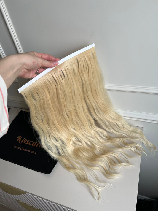 Włosy doczepiane naturalne słowiańskie Bio taśmy - 56cm 66g