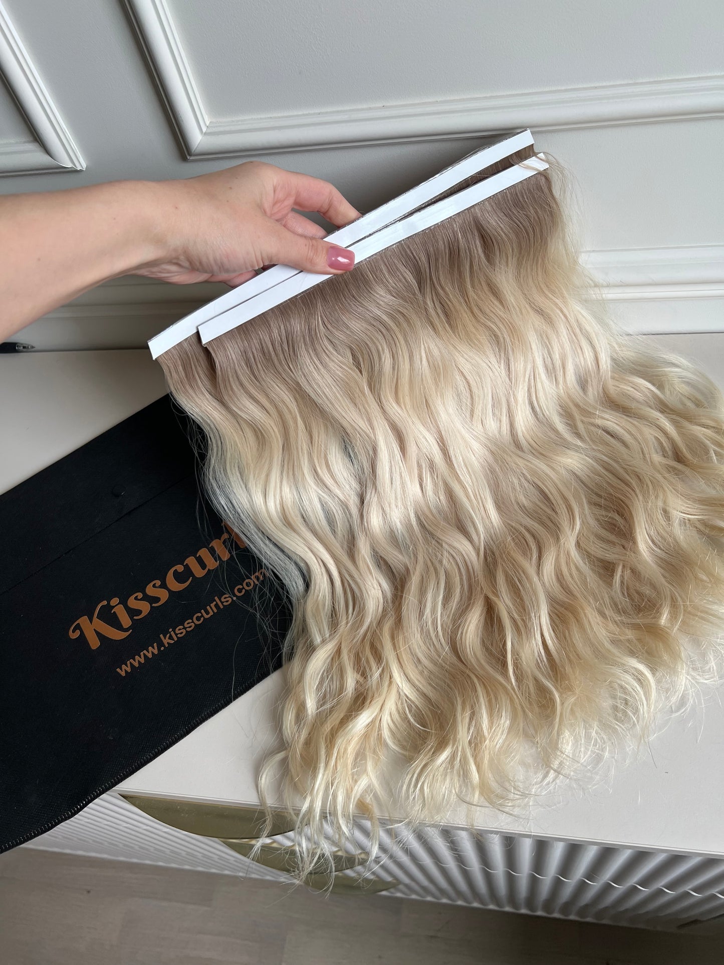 Włosy doczepiane słowiańskie 101 g 40 cm biotaśmy