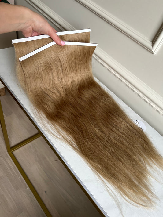 Włosy Naturalne słowiańskie doczepiane na taśmy 92 g 53 cm
