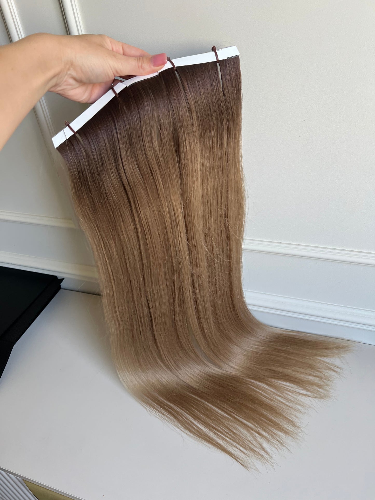 Włosy doczepiane słowiańskie 70 cm 107 g Bio taśmy