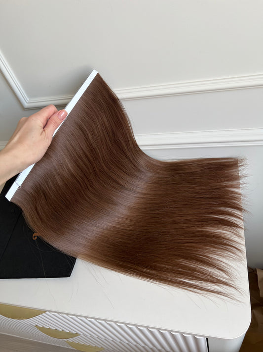 Włosy doczepiane słowiańskie 50cm 107g Biotaśmy