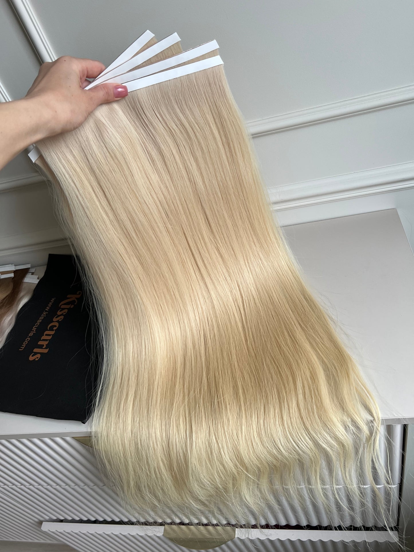 Włosy doczepiane słowiańskie 75 cm 217 g