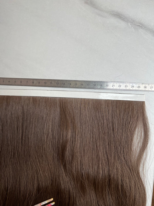 Bio taśmy zestaw 100% włosów na taśmach wielokrotnego użytku 52g 42cm