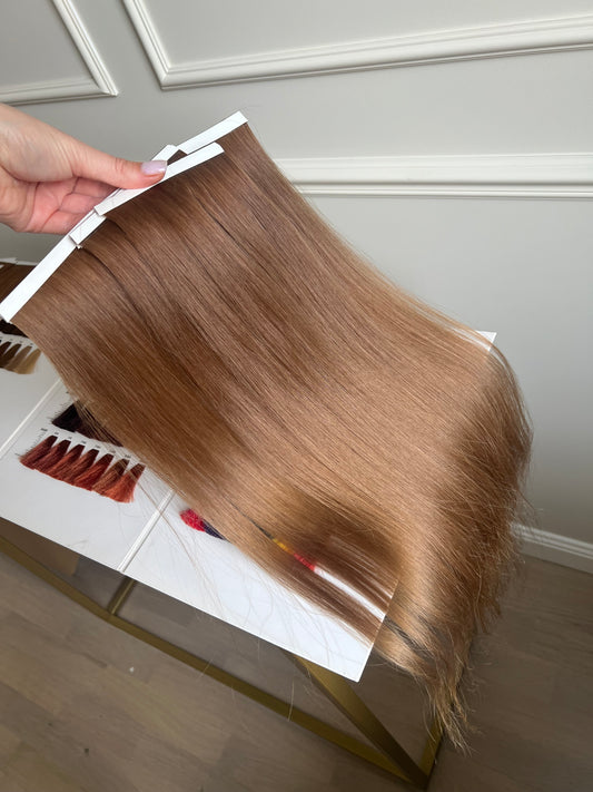 Doczepiane włosy ciemny Blond 87g 51cm