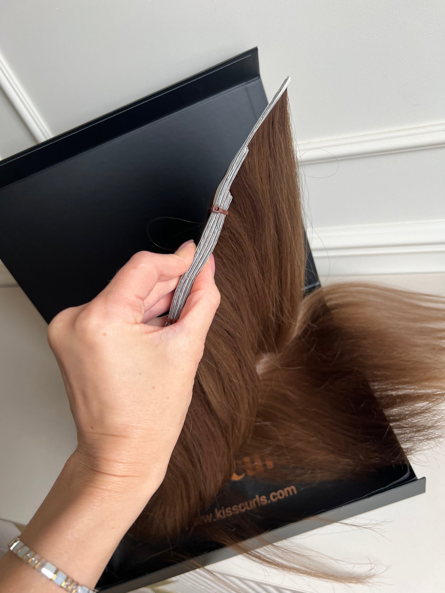 Włosy doczepiane słowiańskie 155 g 63 cm Bio taśmy