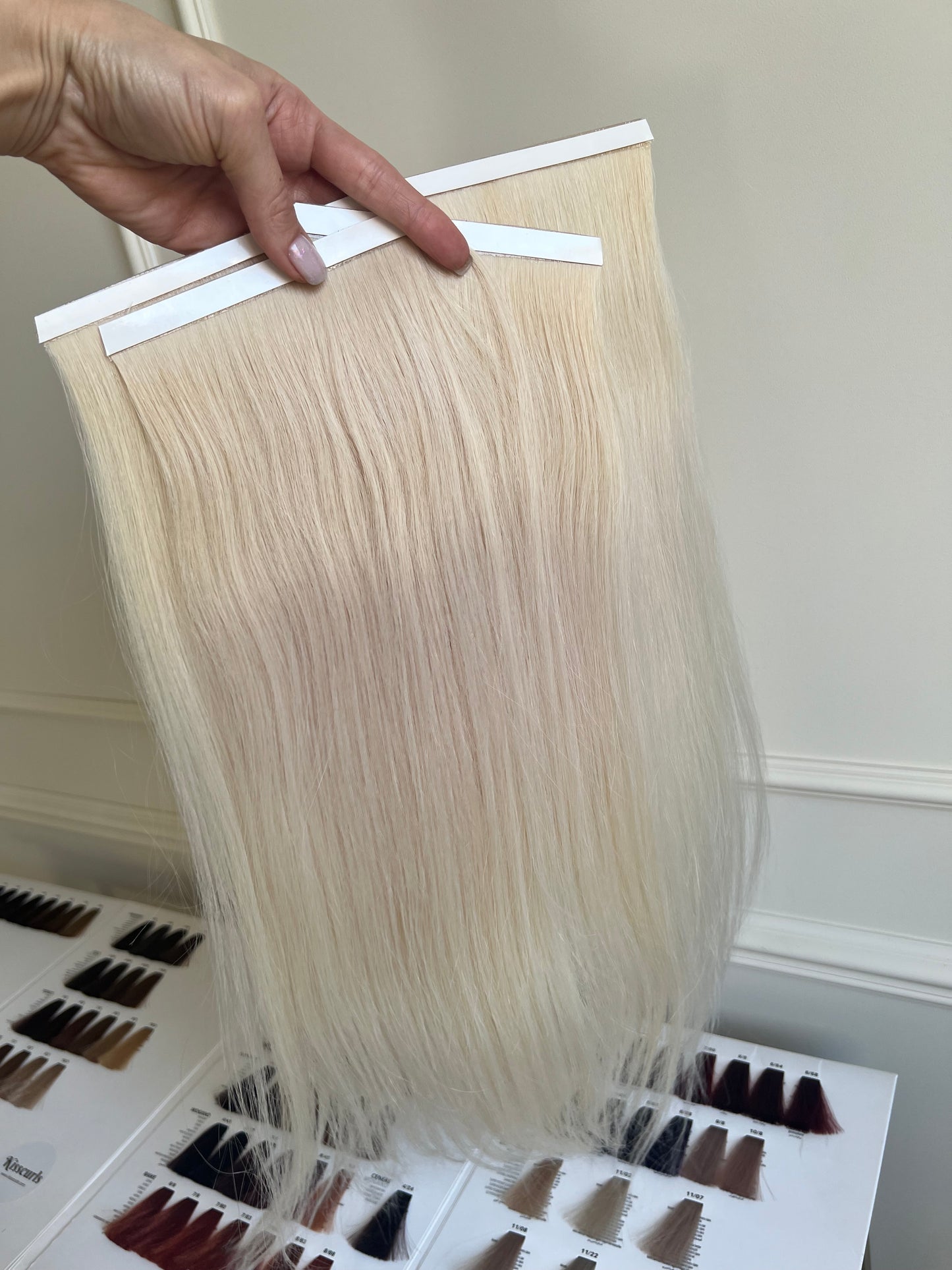Wózki naturalny jasny Blond Bio taśmy 92 g 48 cm
