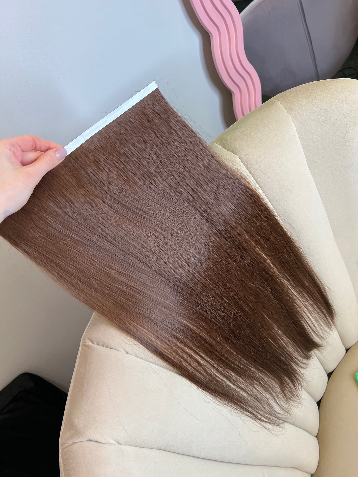 Wide Bio Long Tape Weft 70g 67cm Premium Slavic Hair ✨ Cut from One Head