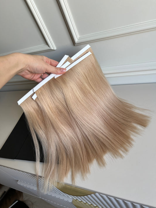 Włosy naturalne doczepiane słowiańskie 85 g 30 cm Bio taśmy