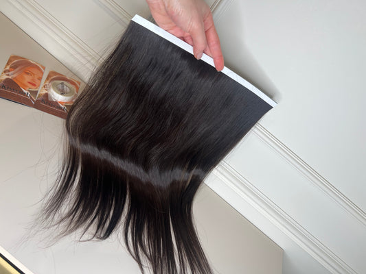 Włosy dziewicze nie farbowane biotaśma 50 cm 51 g Szerokość 30 cm