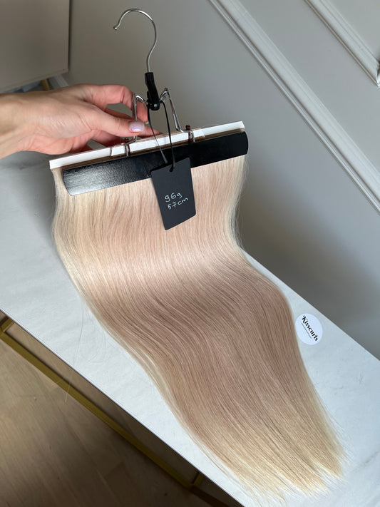 Doczepiane włosy Blond 96 g 57 cm