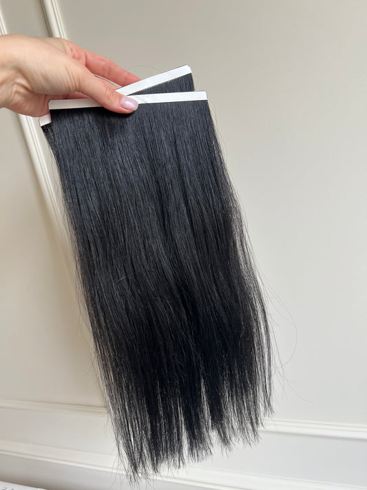 Bio Long Tape Wefts Slavic Hair on 2 Tapes 47g 40cm