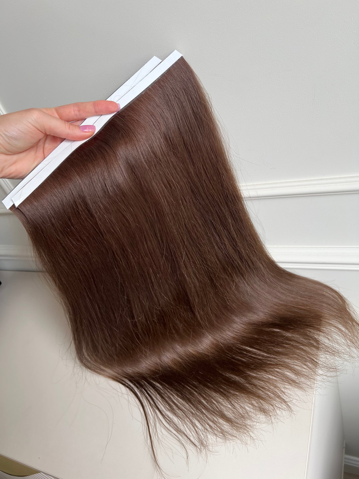 Włosy doczepiane słowiańskie Bio taśmy 58 cm 95 g