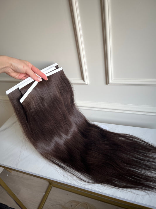 Włosy Naturalne doczepiane słowiańskie lekko falowane 127 g 66 cm