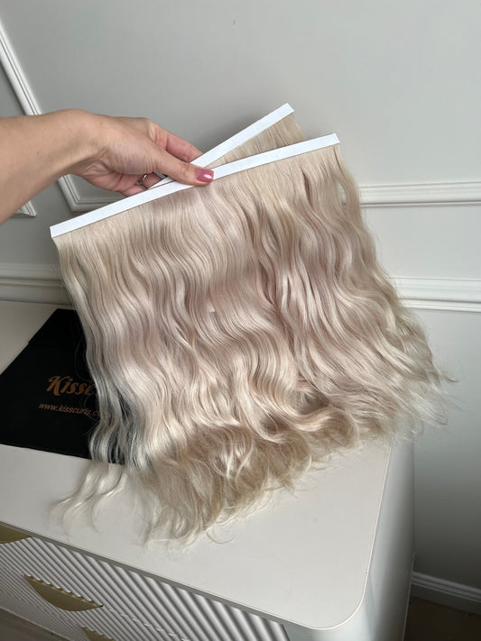 Włosy doczepiane słowiańskie 40 cm 104 g