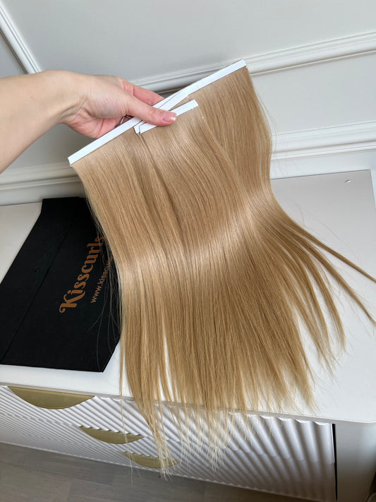 Włosy doczepiane naturalne słowiańskie 47 cm 86 g Bio taśmy