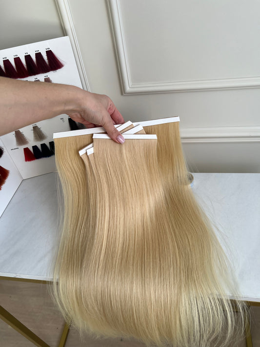 Włosy naturalne nie doczepiane słowiańskie 55 cm 155 g
