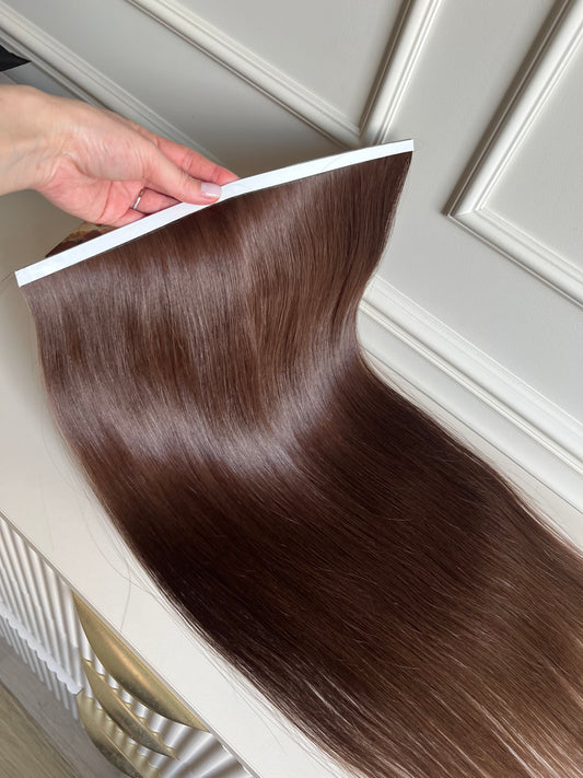 Włosy doczepiane słowiańskie 87g 70cm biotaśma