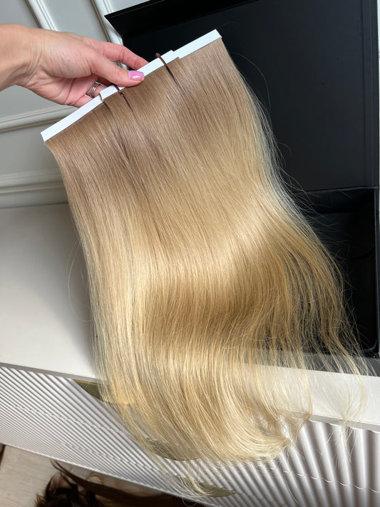 Włosy doczepiane słowiańskie Bio taśmy 63 cm 94 g