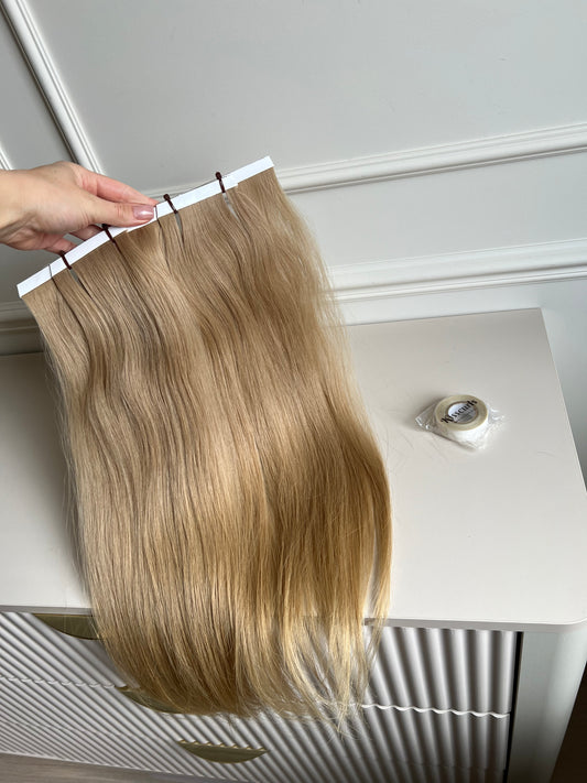 Włosy doczepiane naturalne słowiańskie 83 g 56 cm biotaśmy