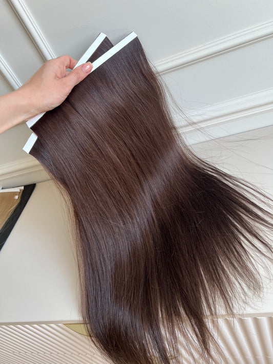 Włosy doczepiane słowiańskie Bio taśmy 56cm 115g