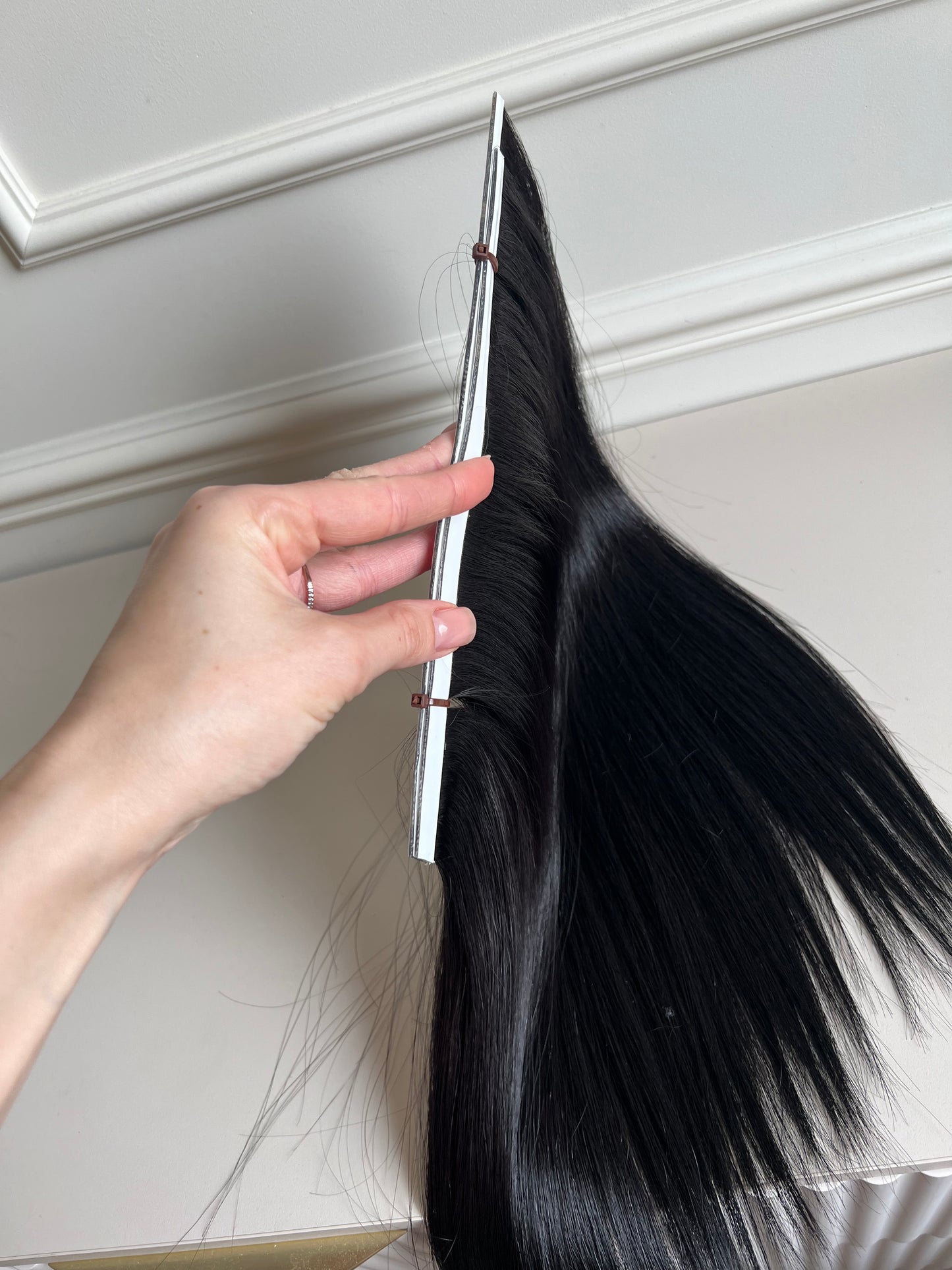 Włosy doczepiane słowiańskie Bio taśmy 47 cm 80 g