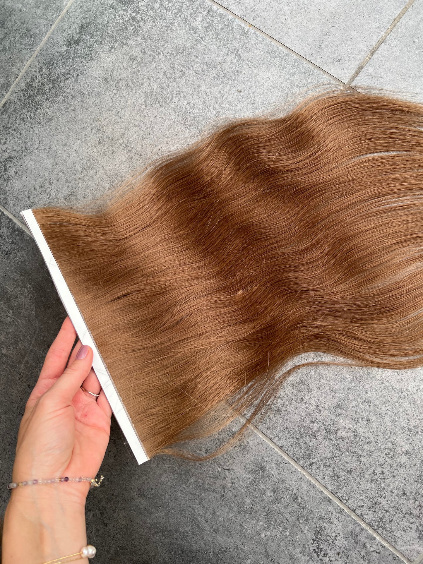 Włosy Słowiańskie Bio tape hair metoda biotaśma 1szt 45cm 48g