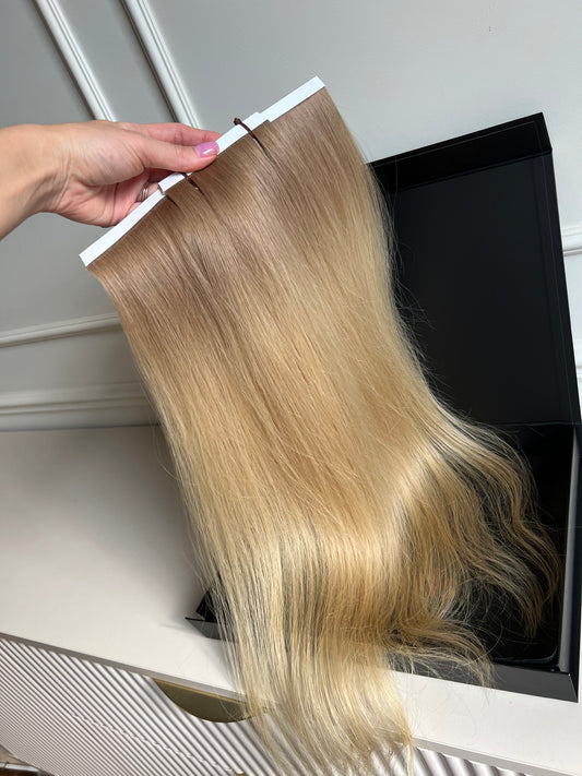 Włosy doczepiane słowiańskie Bio taśmy 63 cm 94 g