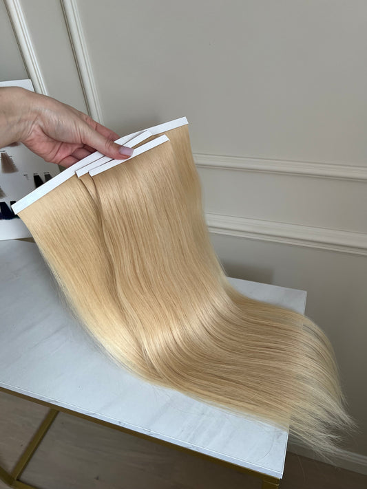 Włosy doczepiane naturalne słowiańskie 57 cm 100 g
