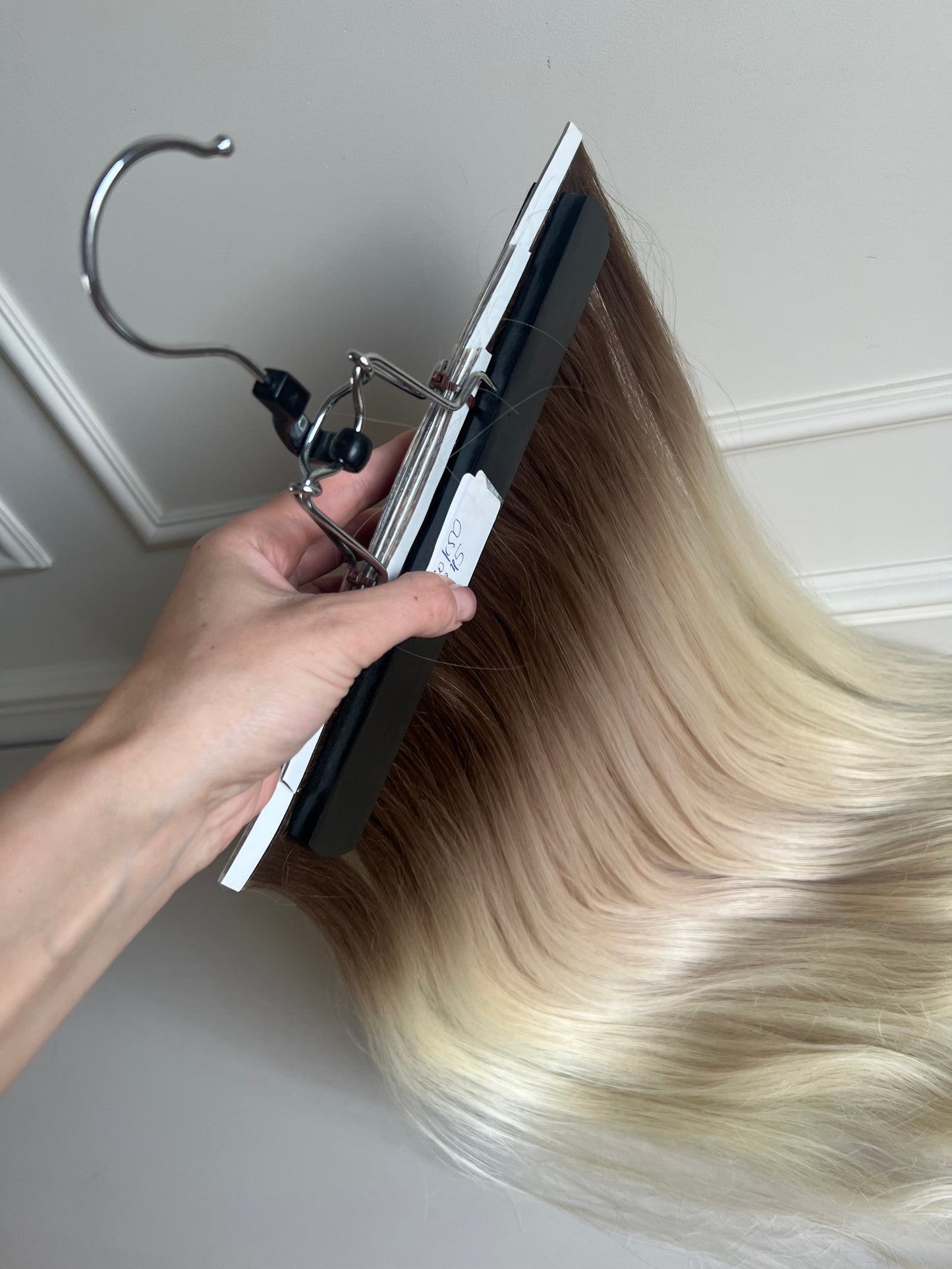 Jasny Blond ombre  Włosy doczepiane - biotaśmy 60 cm 150 g