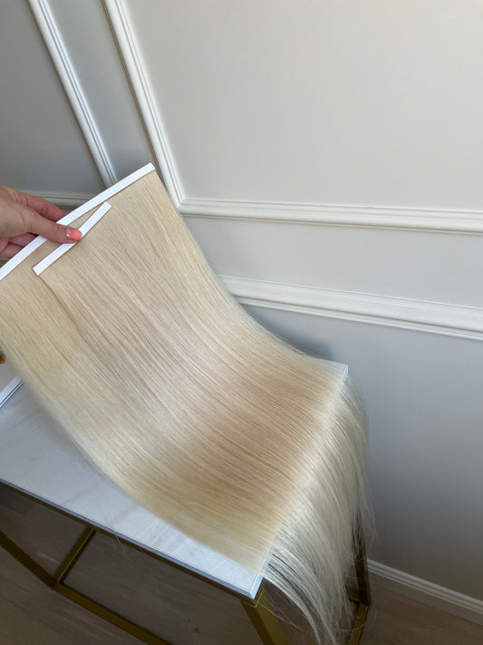 Włosy Doczepiane naturalne słowiańskie 71 cm 92 g biotaśmy