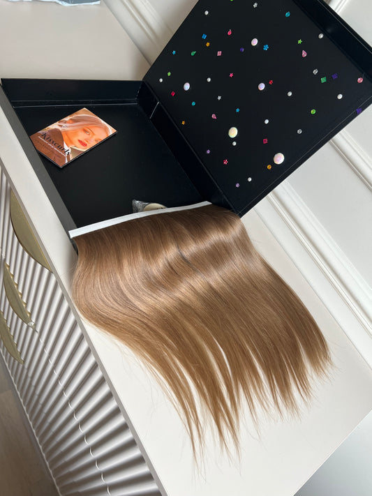 Włosy doczepiane dziewicze nie farbowane 35 cm 37 g