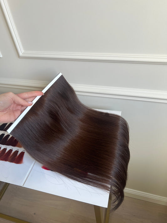Bio taśma jedna sztuka 57g  45 cm Ciemny Brąz