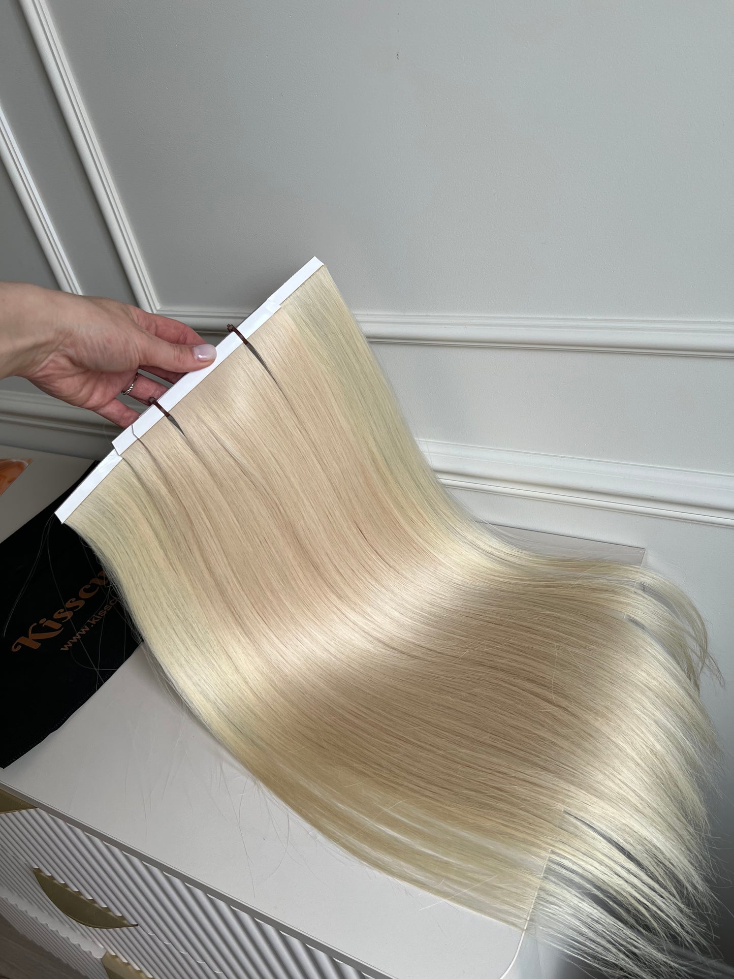 Włosy doczepiane słowiańskie 130g 56cm