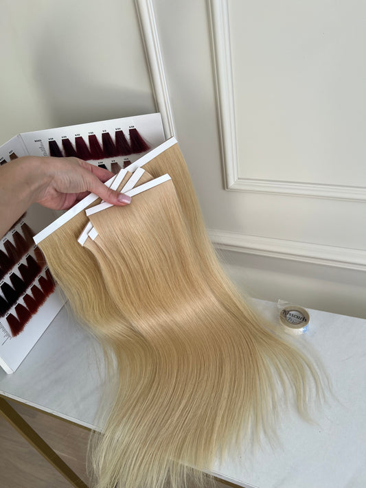 Włosy naturalne nie doczepiane słowiańskie 55 cm 155 g